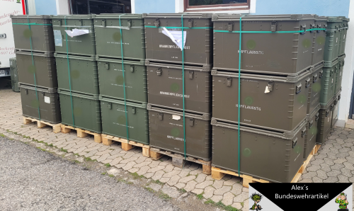 orig. Zarges A20 BW Transportbox Aufbewahrungskiste Box Nato Kiste 80x60x58 N